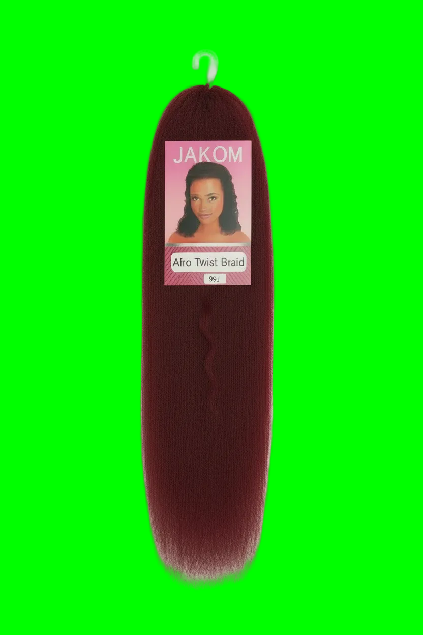 Burgundy hair extension