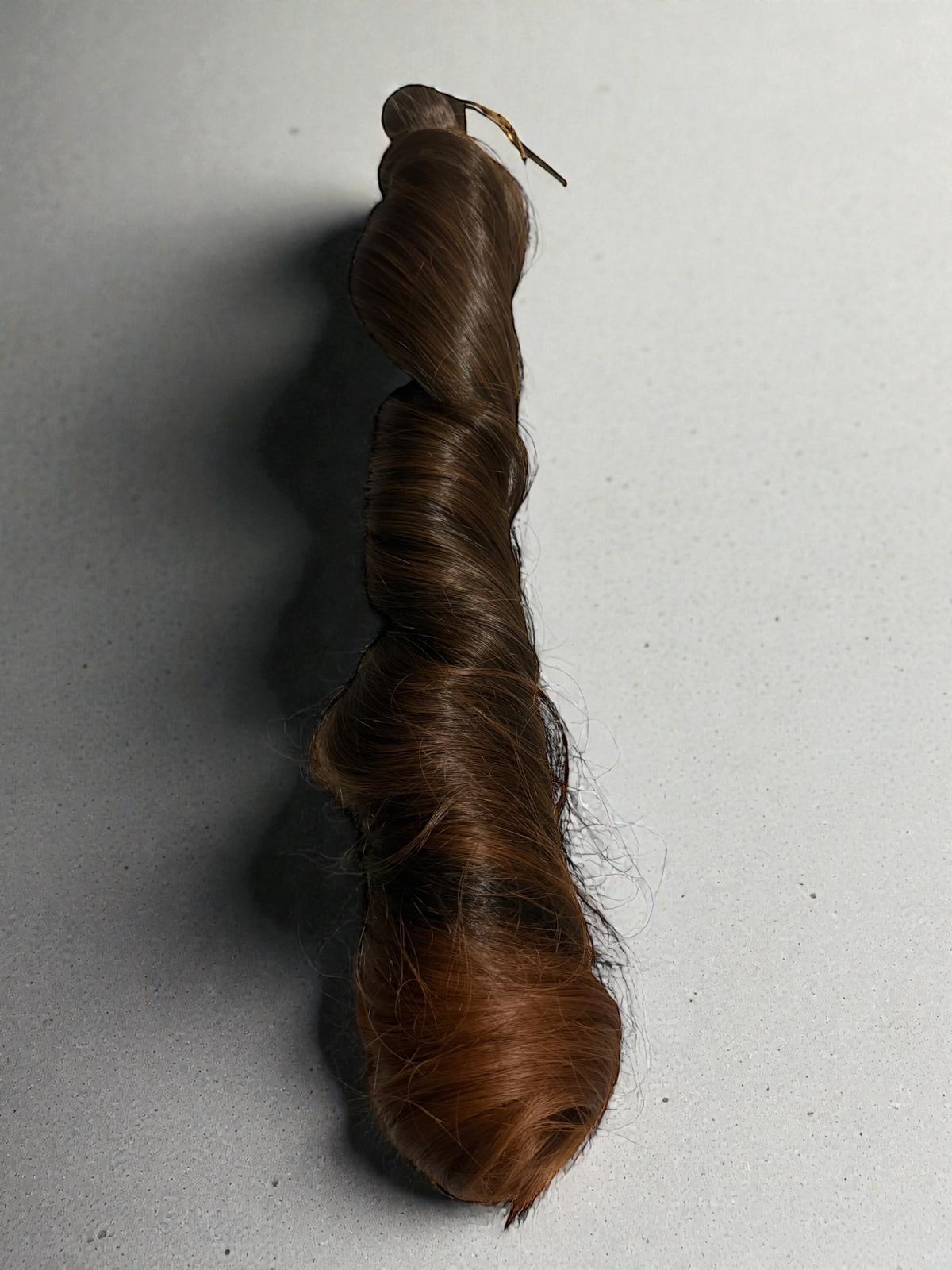 Loose curls hair extension black/brown