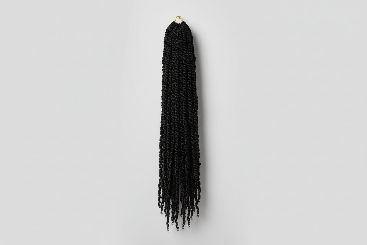 Passion twist crochet black