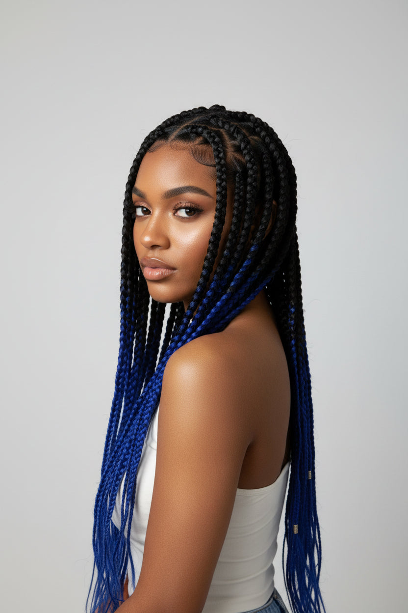 Jumbo Braids 2 Tone Color - 3 Packs Synthetic Hair Extension | Jakom