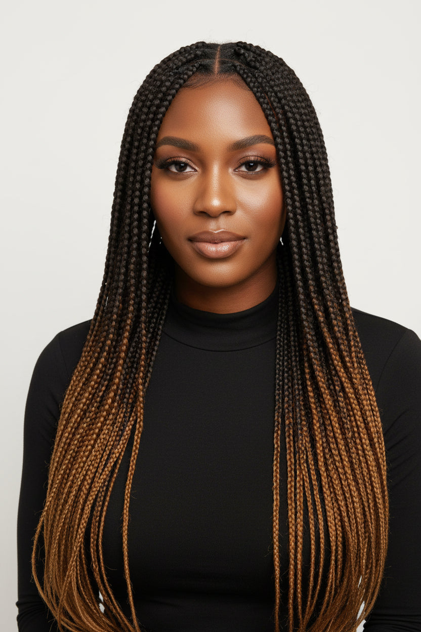 Flame Retardant EZ Braid - 3 Packs Pre-Stretched Hair Extension | Jakom